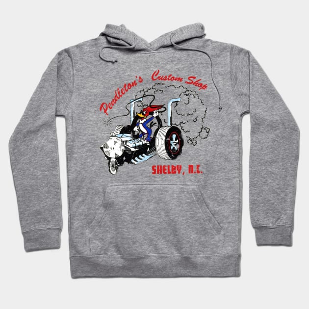 North Carolina Speed Shop Hoodie by retrorockit